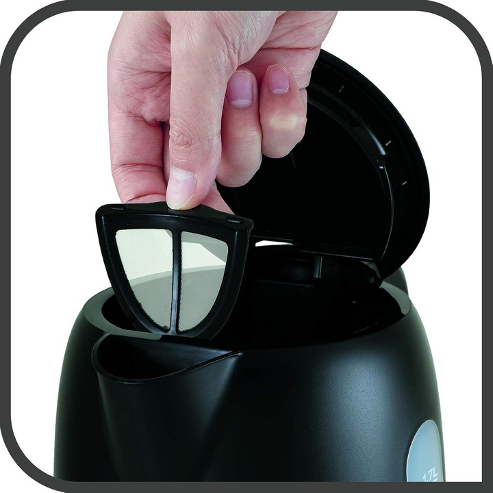 Tefal Equinox Electric Kettle - 1.7L, Black
