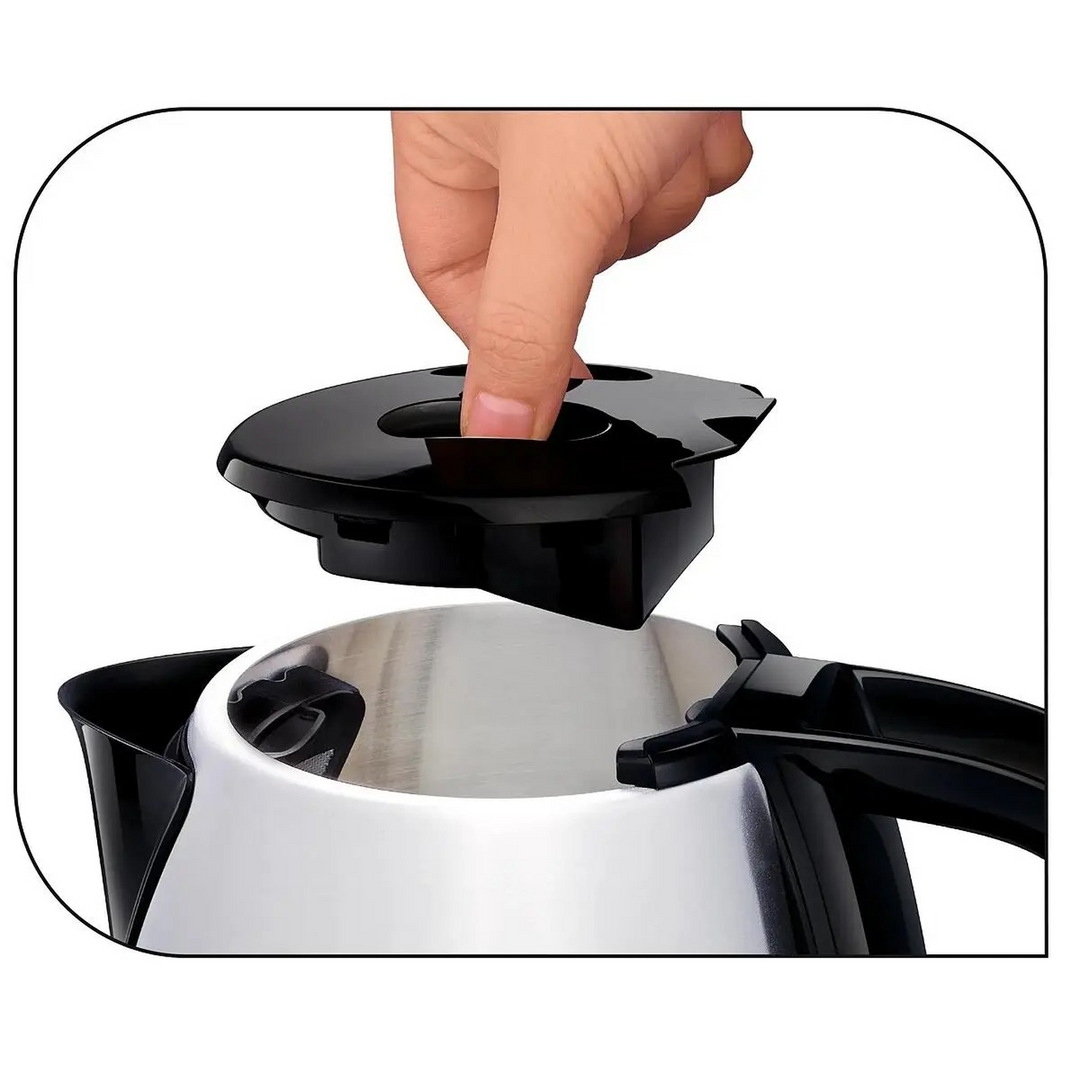 Tefal Good Value Electric Kettle - 2400W, 1.7L, Stainless Steel
