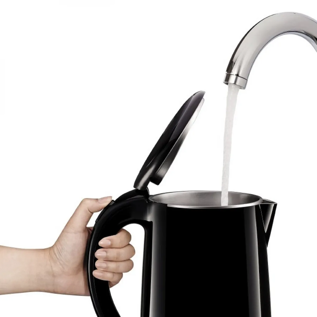 Tefal Safe Tea Electric Kettle - 1.7L, Black