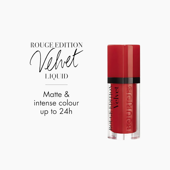 Bourjois Rouge Edition Velvet Liquid Lipstick With A Matte Effect