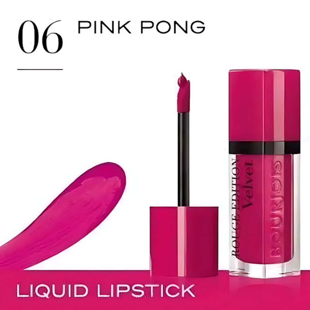 Bourjois Rouge Edition Velvet Liquid Lipstick With A Matte Effect