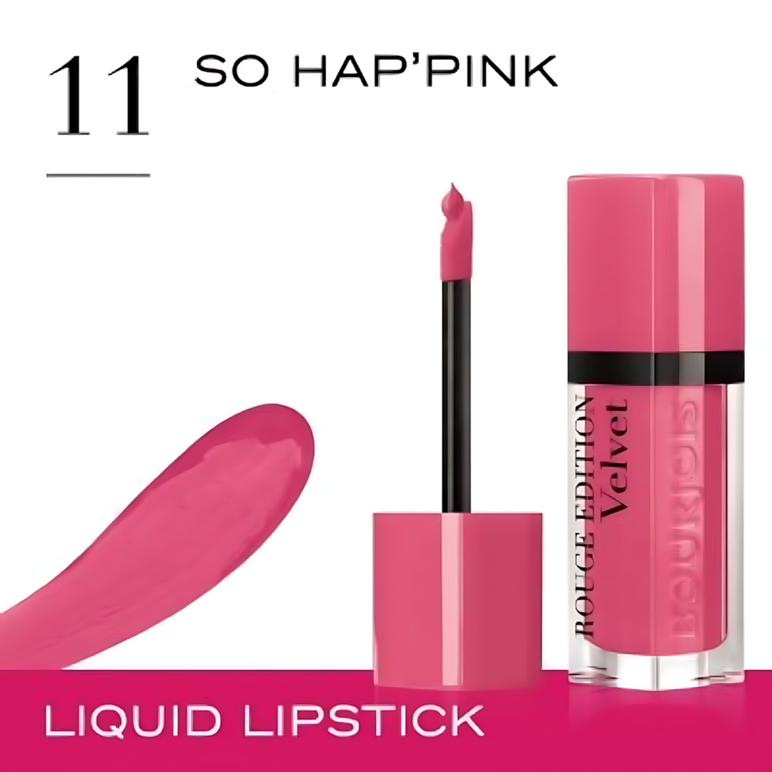 Bourjois Rouge Edition Velvet Liquid Lipstick With A Matte Effect