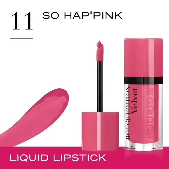 Bourjois Rouge Edition Velvet Liquid Lipstick With A Matte Effect