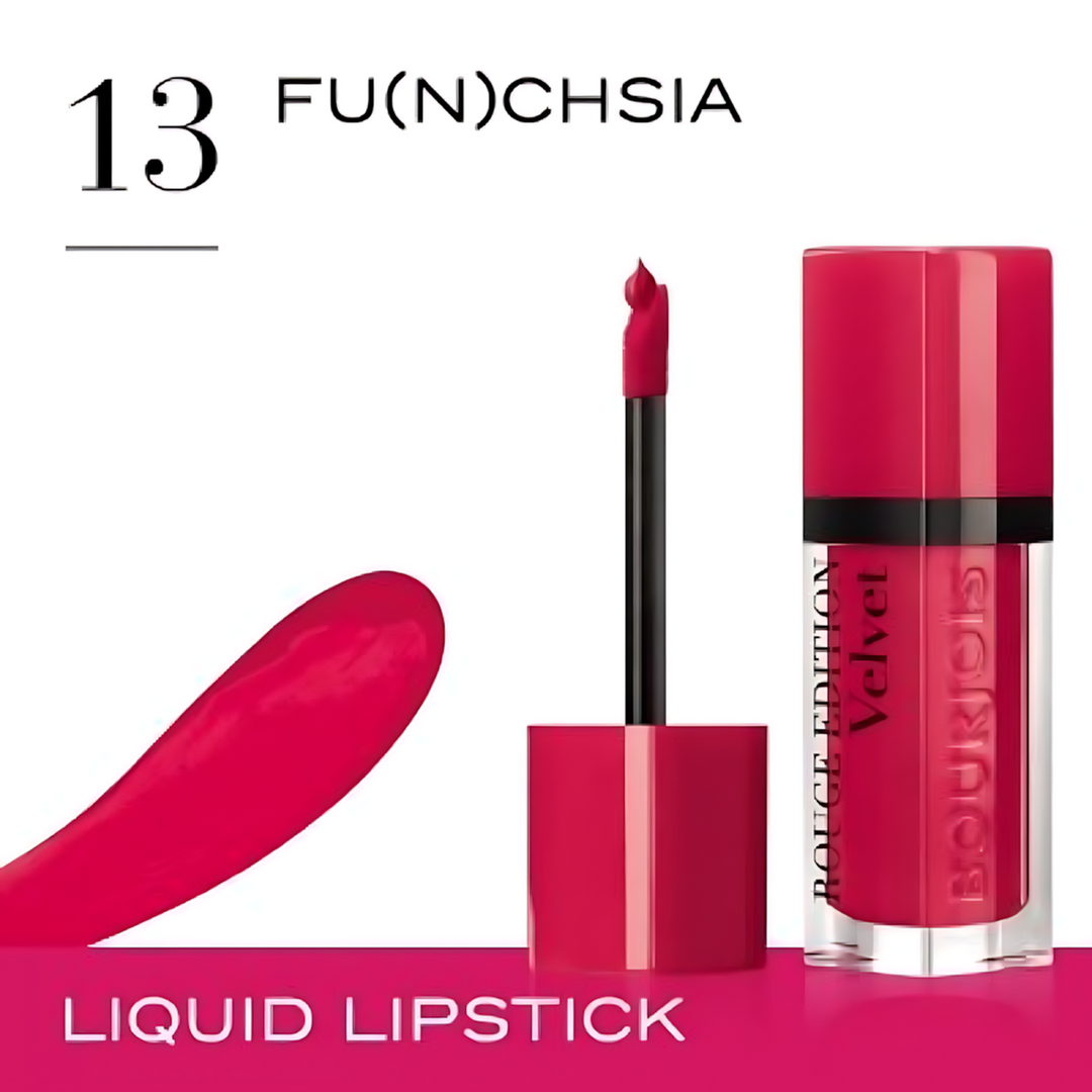 Bourjois Rouge Edition Velvet Liquid Lipstick With A Matte Effect