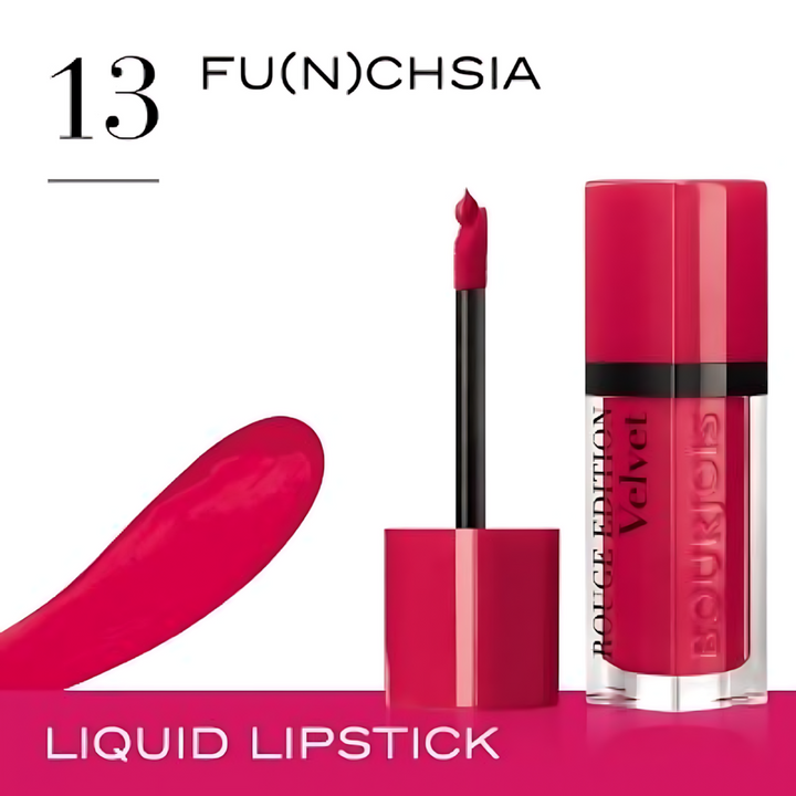 Bourjois Rouge Edition Velvet Liquid Lipstick With A Matte Effect