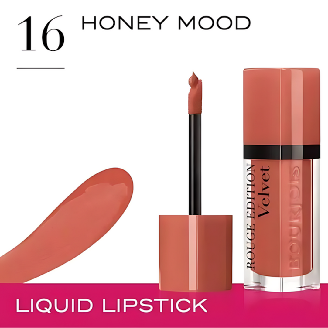 Bourjois Rouge Edition Velvet Liquid Lipstick With A Matte Effect