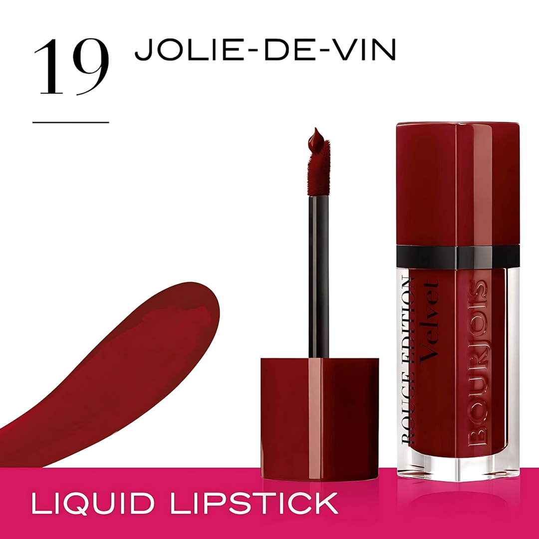 Bourjois Rouge Edition Velvet Liquid Lipstick With A Matte Effect
