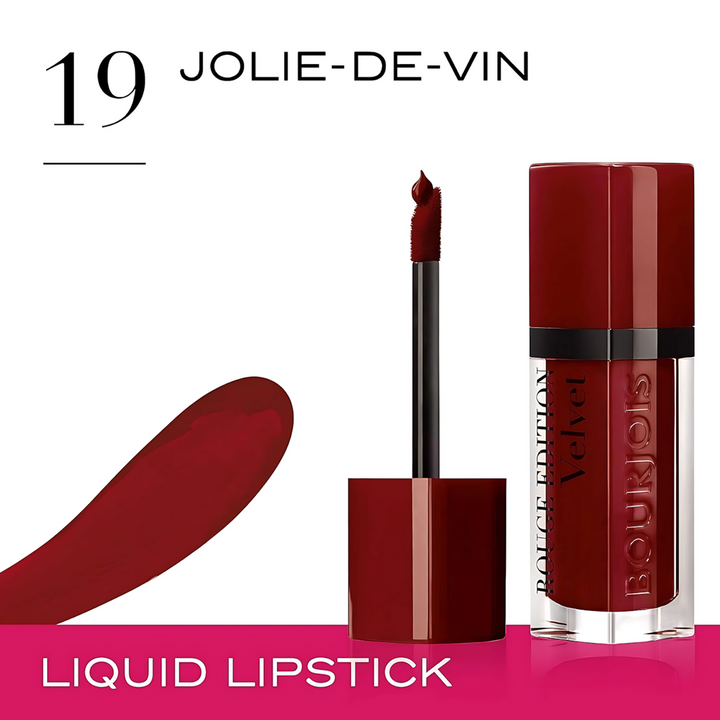 Bourjois Rouge Edition Velvet Liquid Lipstick With A Matte Effect