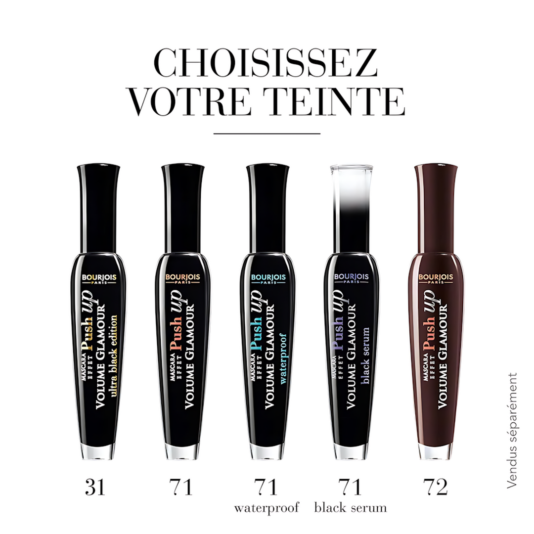 Bourjois Volume Glamour Effect Push Up Waterproof Mascara in 71 Black