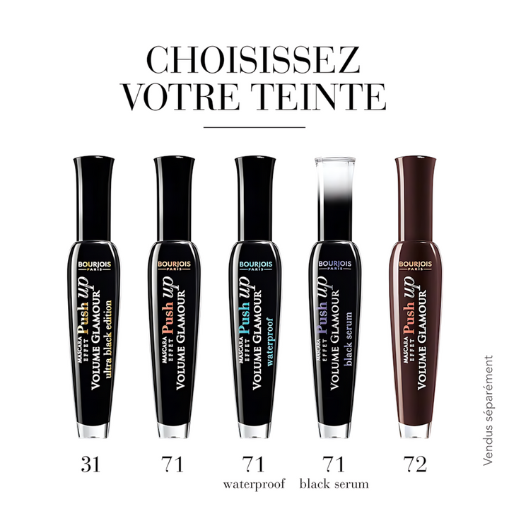 Bourjois Volume Glamour Effect Push Up Waterproof Mascara in 71 Black