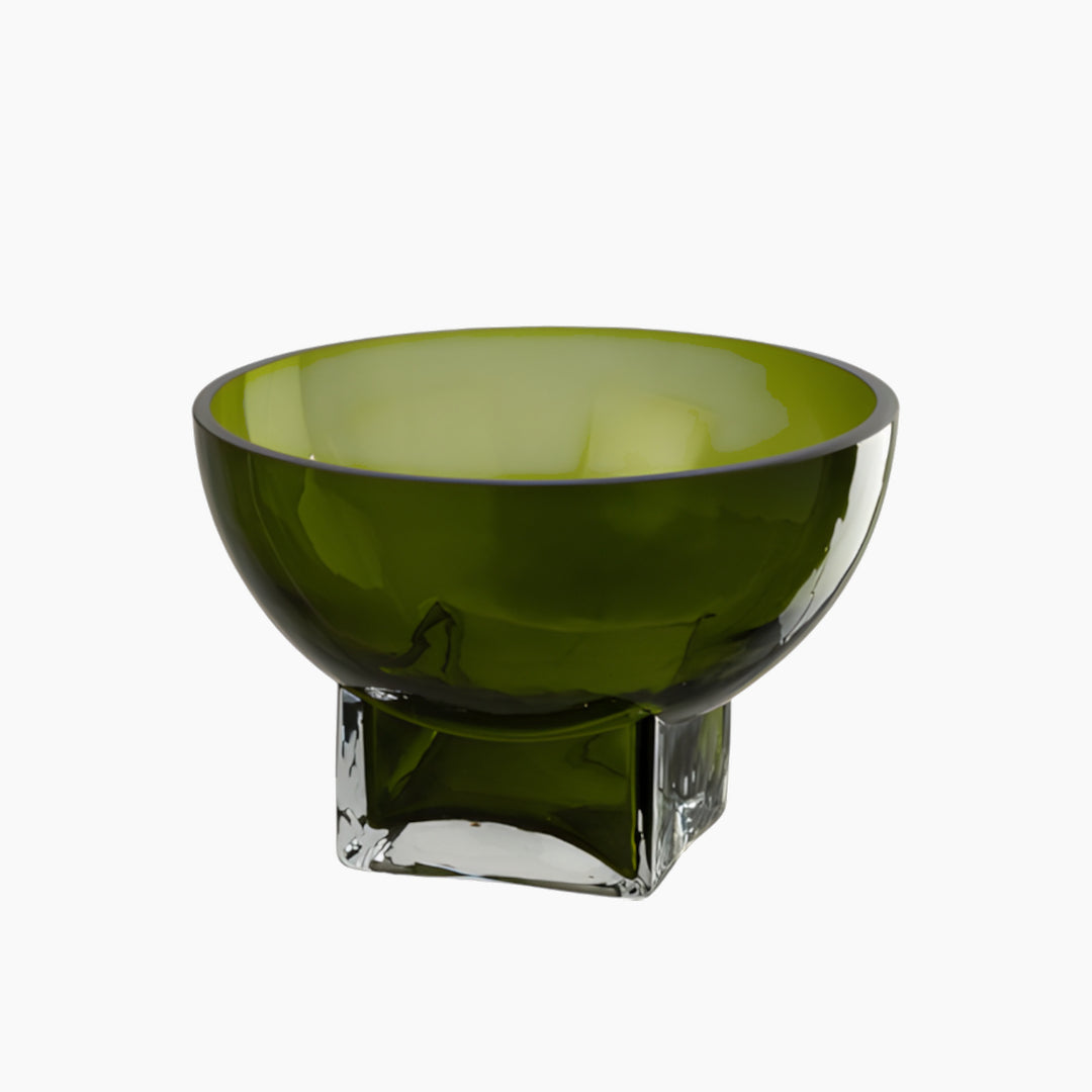 Carol glass serving bowl with elegant design