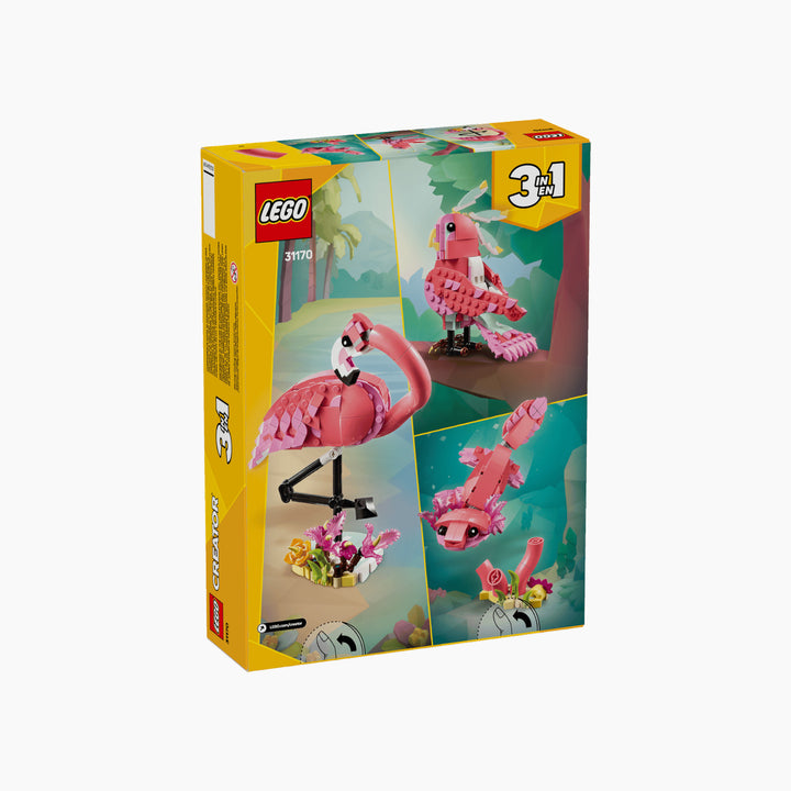 LEGO Wild Animals: Pink Flamingo- 288 Pcs