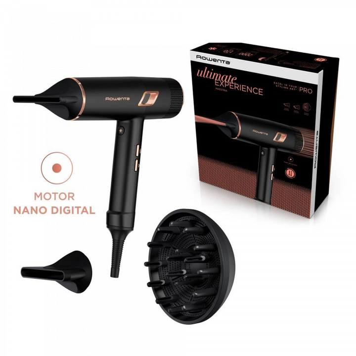 Tefal Ultimate Experience Hair Dryer - Black
