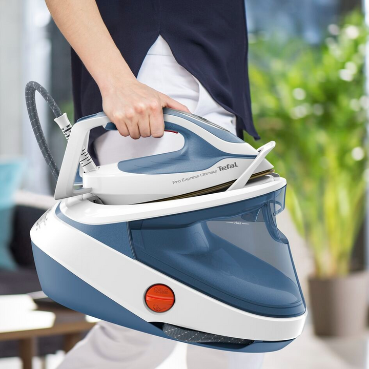 Tefal Pro Express Ultimate Steam Generator - 3000W, 7.6 Bar