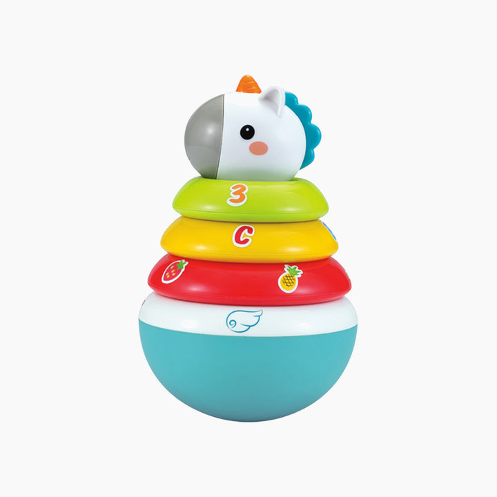 Hola Roly-Poly Unicorn Baby Toy