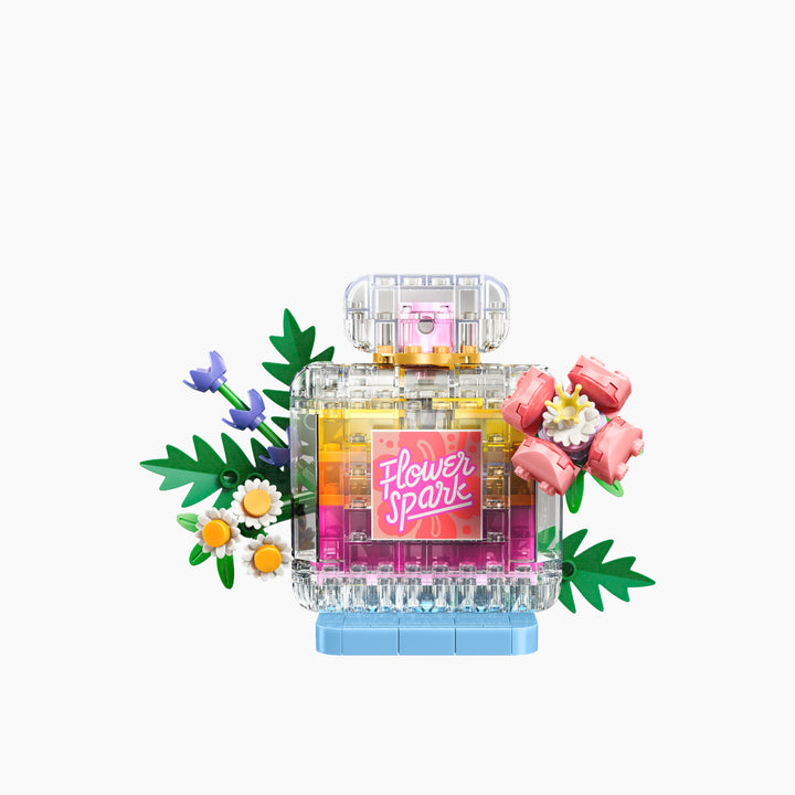 LEGO Floral Decor Perfume Bottle