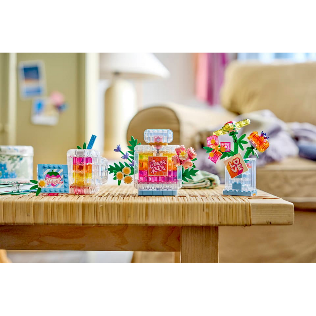 LEGO Floral Decor Perfume Bottle