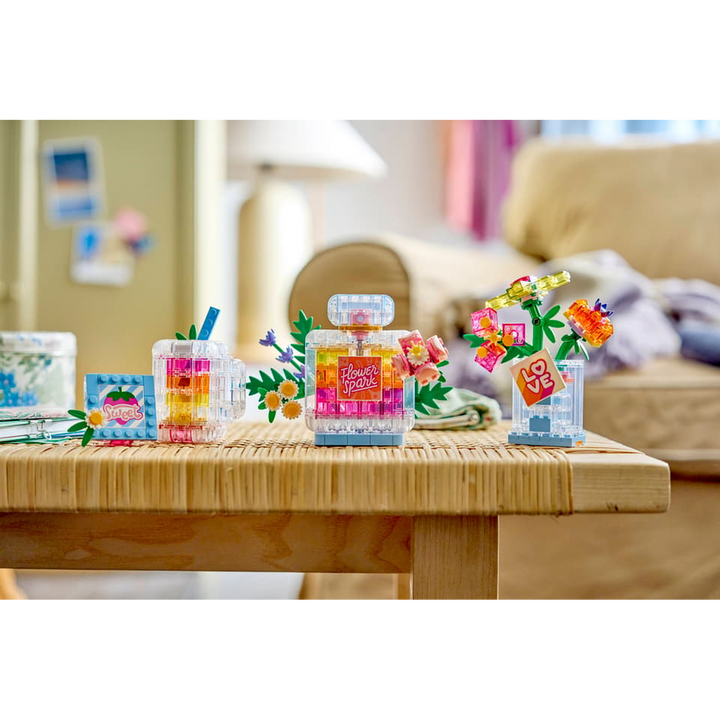 LEGO Floral Decor Perfume Bottle