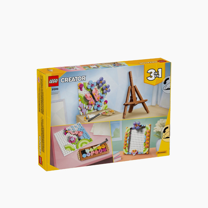 LEGO Floral Art Decor Painting