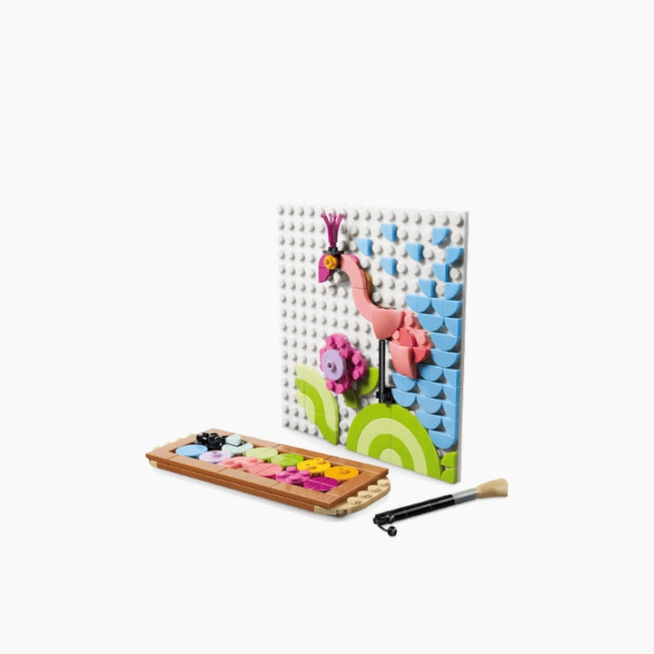 LEGO Floral Art Decor Painting