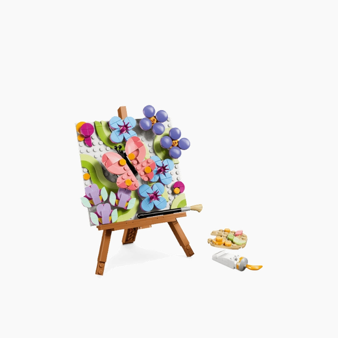 LEGO Floral Art Decor Painting