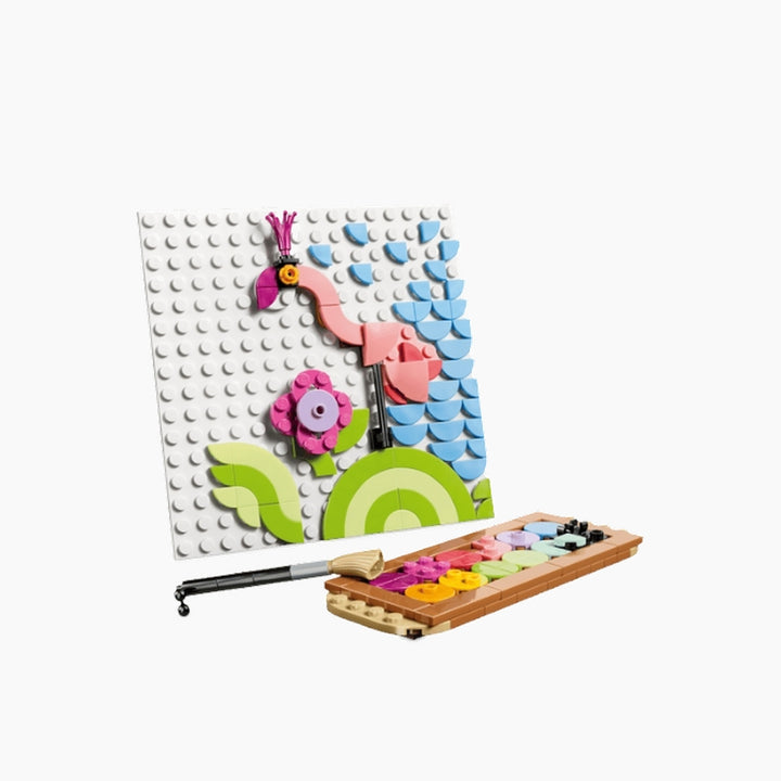 LEGO Floral Art Decor Painting