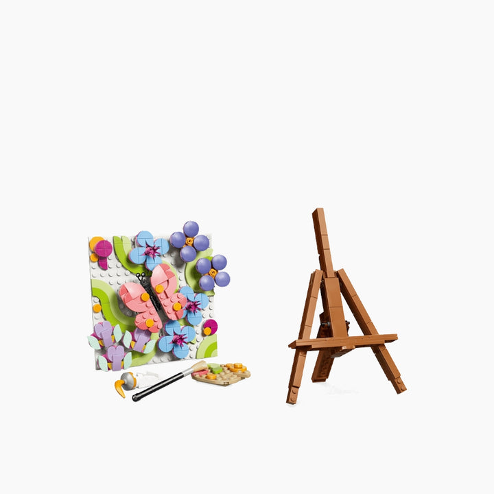 LEGO Floral Art Decor Painting