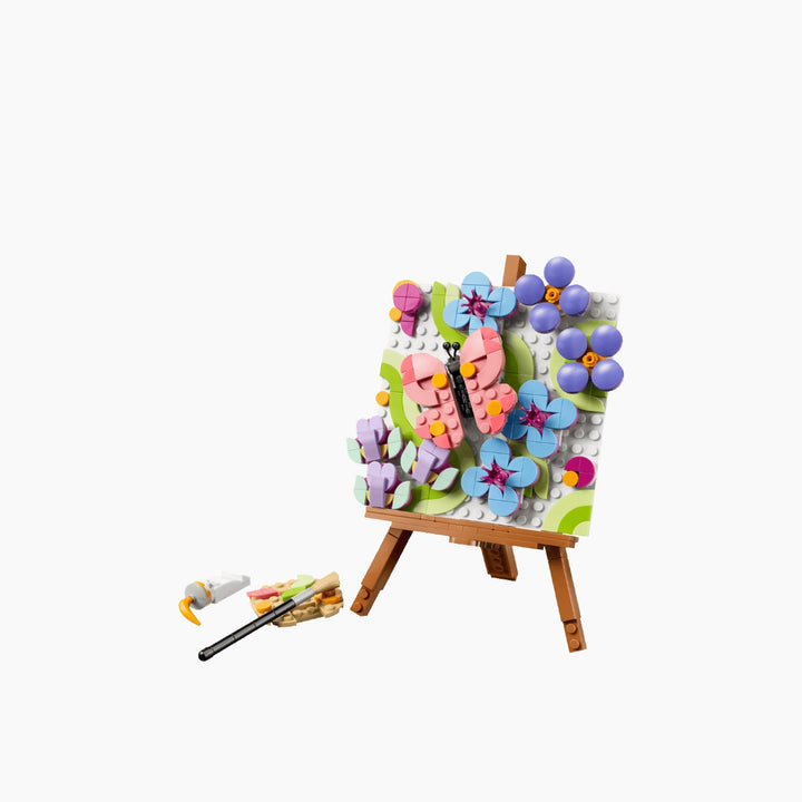 LEGO Floral Art Decor Painting