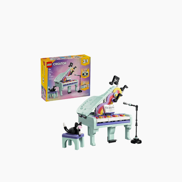 LEGO Music Decor Piano with Cat