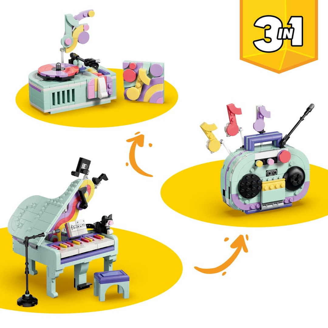 LEGO Music Decor Piano with Cat