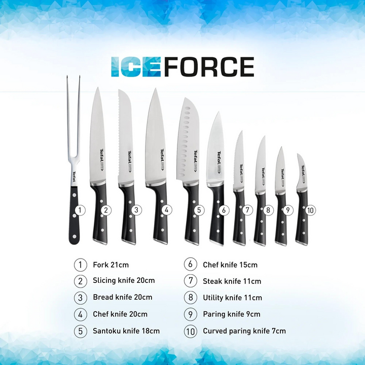 Tefal Ingenio Slicing Knife 20 cm