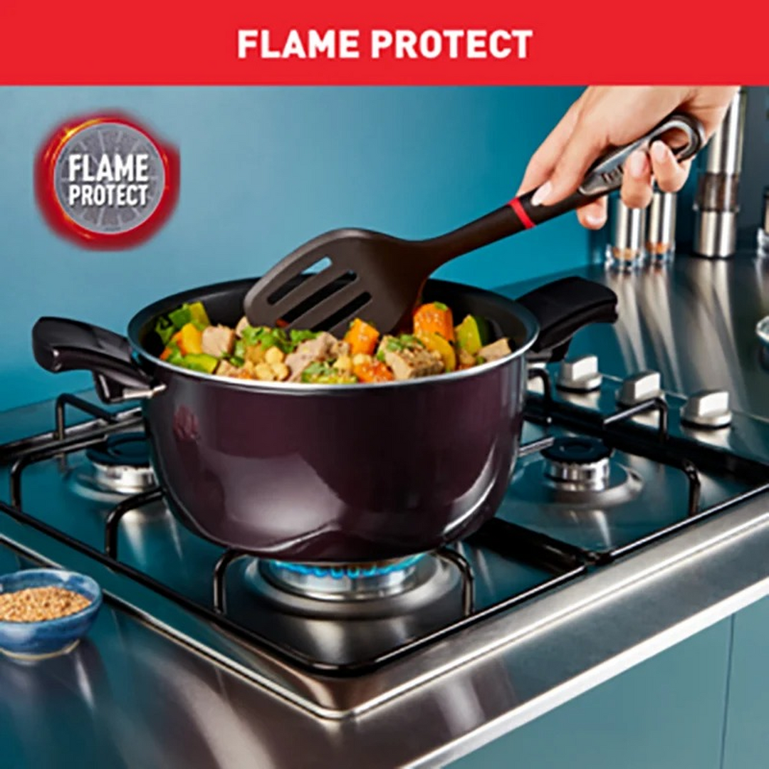 Tefal Resist Intense Stewpot - GlaStainless Steel With Lid