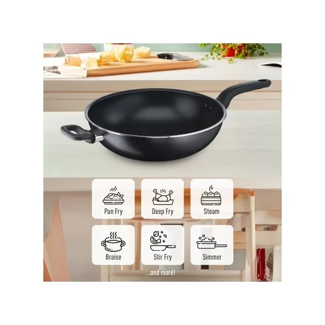 Tefal Cook Easy Wokpan 36+Glass Lid