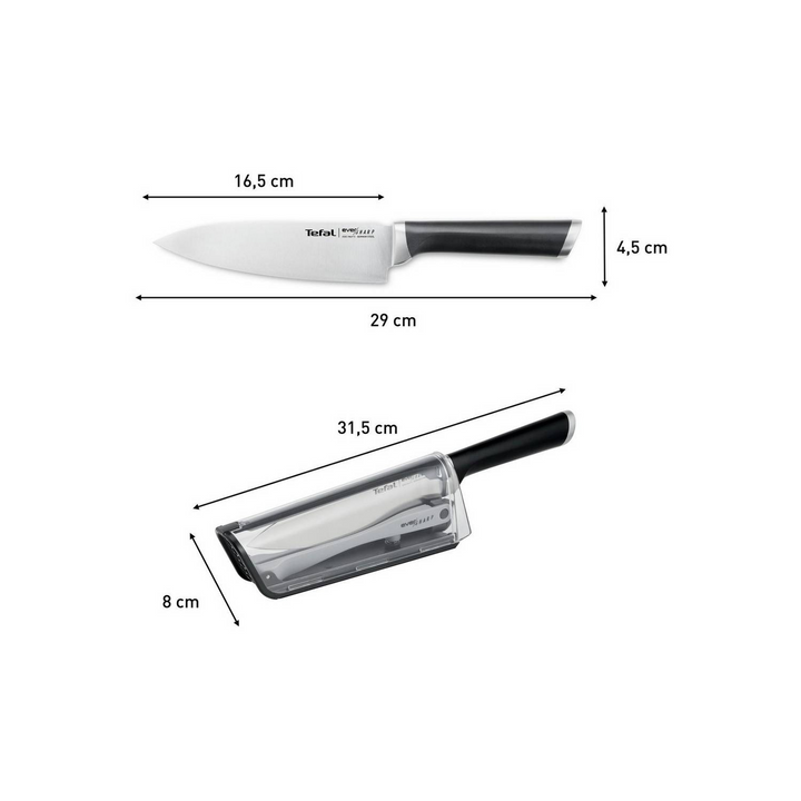 Tefal Chef Knife 16.5 cm Ever Sharp