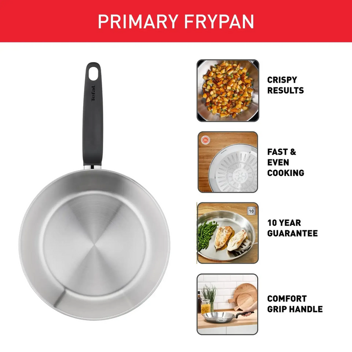 Tefal Primary Stainless Steel Frypan