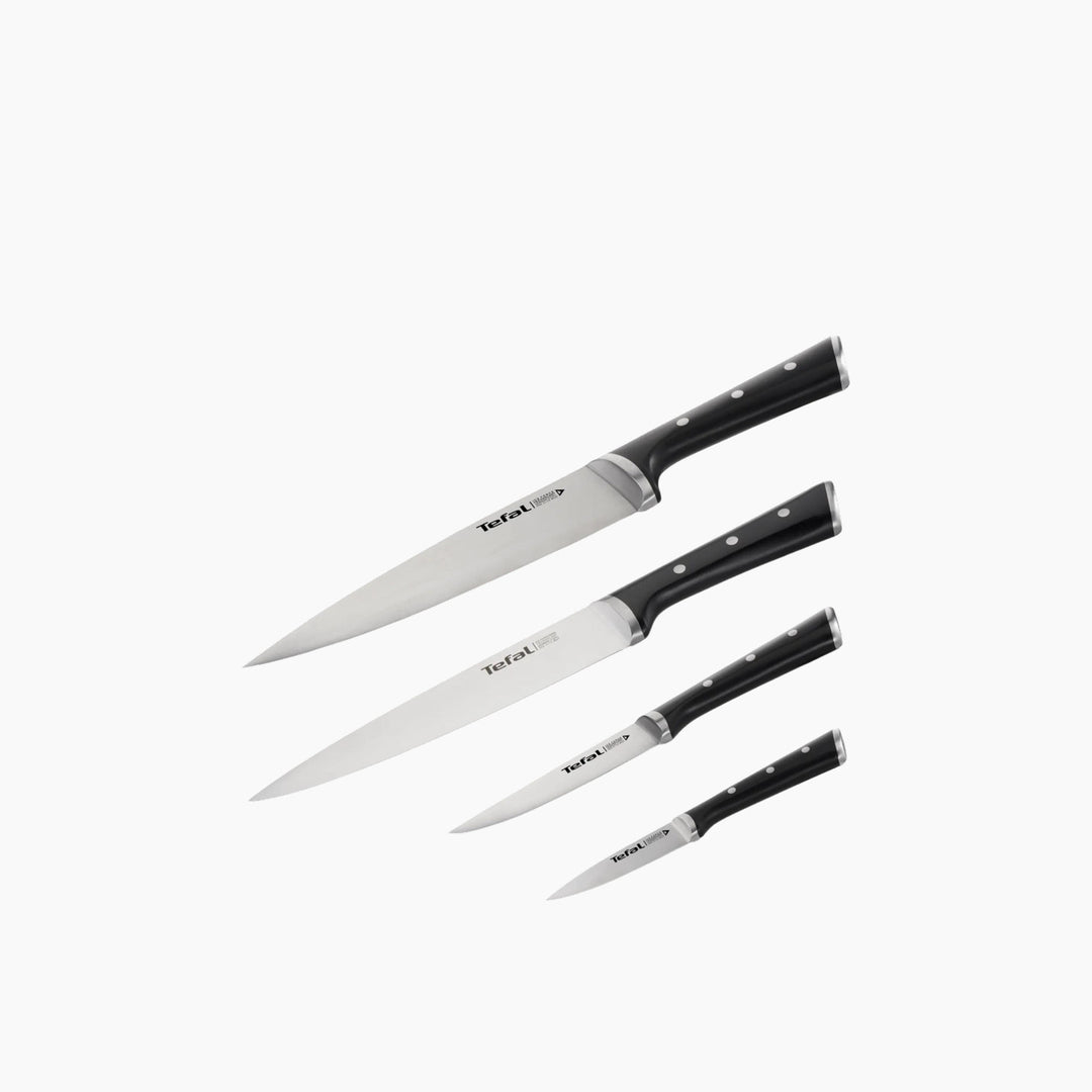 Tefal Ice Force Stainless Steel 4-Piece Knife Set