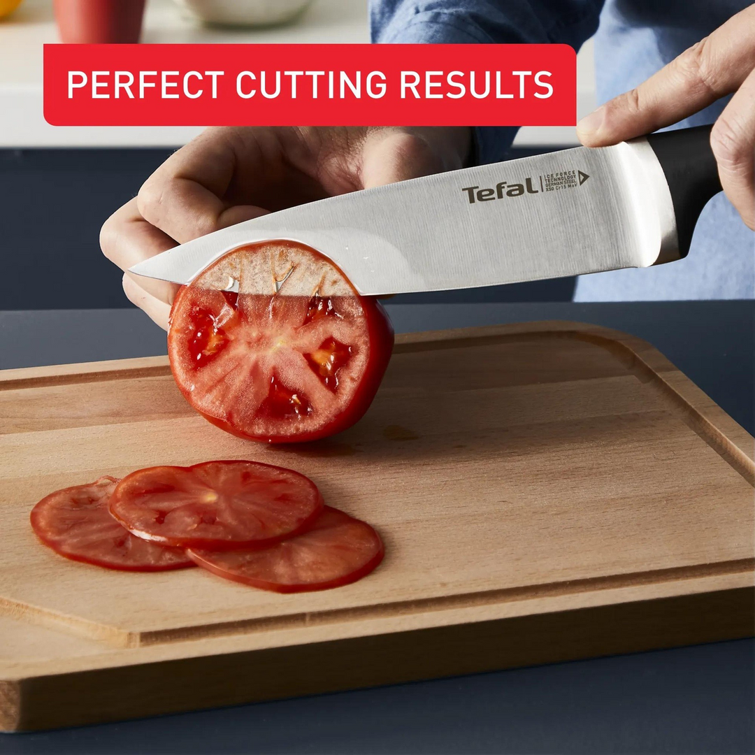 Tefal Ice Force Stainless Steel 4-Piece Knife Set