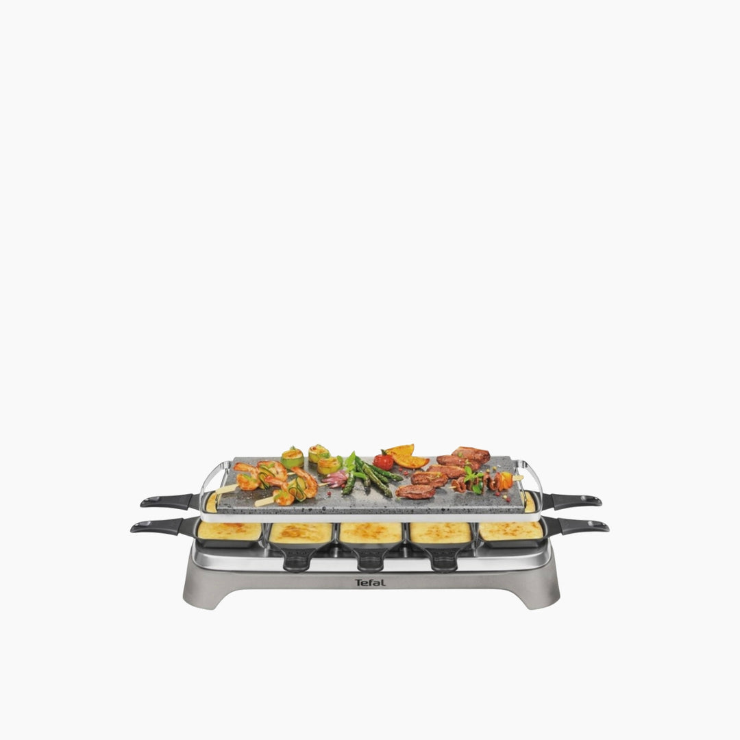 Tefal Gourmet Raclette Grill - 1350W, 8-Person Capacity