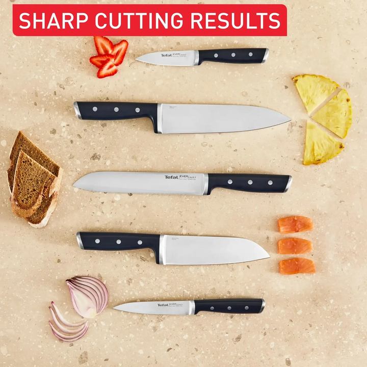 Tefal Eversharp 5-Piece Knife Block Set