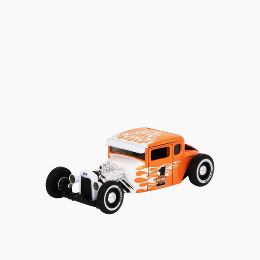 Mattel Maisto Harley-Davidson 1929 Ford White Flame Orange