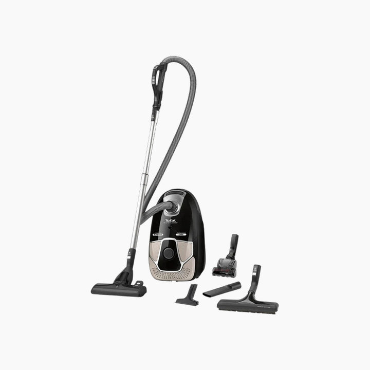 Tefal X-Trem Power 4/A Bagged Vacuum Cleaner - Black
