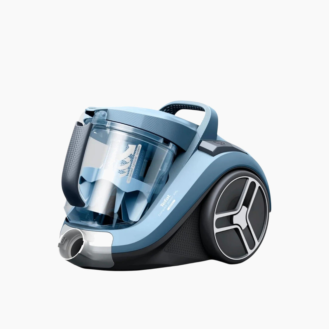 Tefal Compact Power XXL Bagless Vacuum Cleaner - 900W, Aqua &amp; Grey