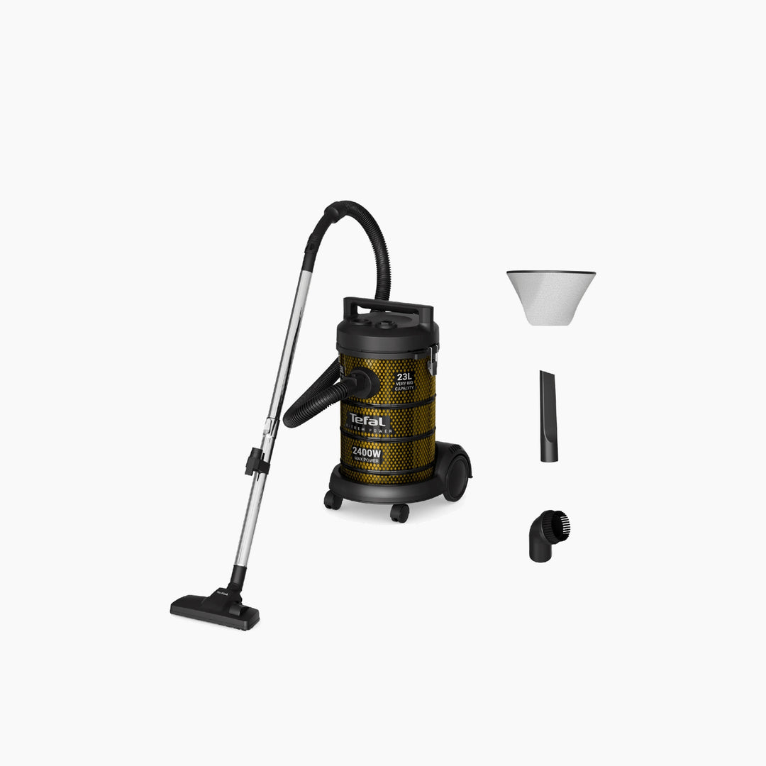 Tefal Drum X-Power Bagless Vacuum Cleaner - 23L, 2400W