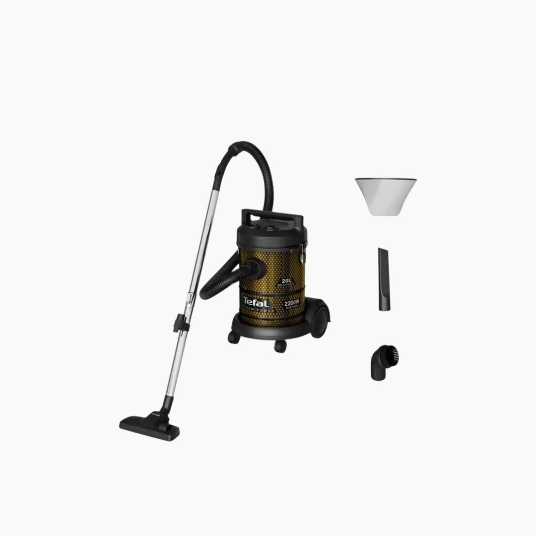 Tefal Drum X-Power Bagless Vacuum Cleaner - 20L, 2200W