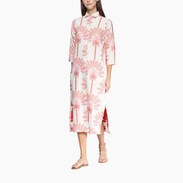 Dress Diana Palmera Jacquard