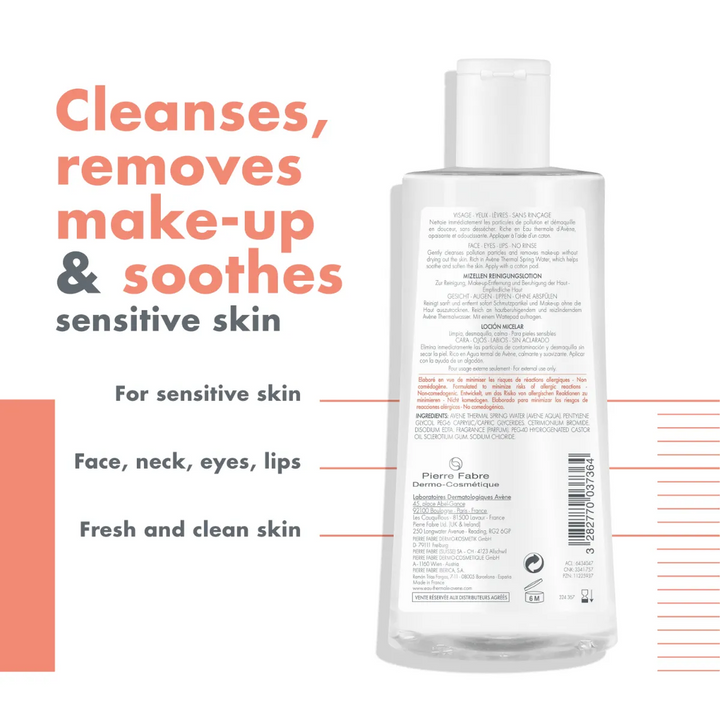 Avene Micellar Lotion 400Ml - HUNA