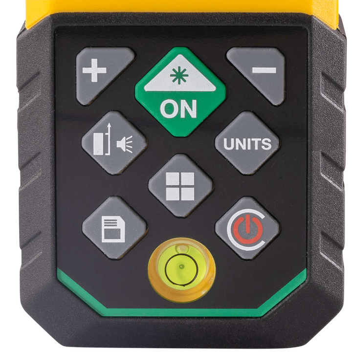 Prexiso 330Ft/100M Rechargeable Green-Beam Distance Measure