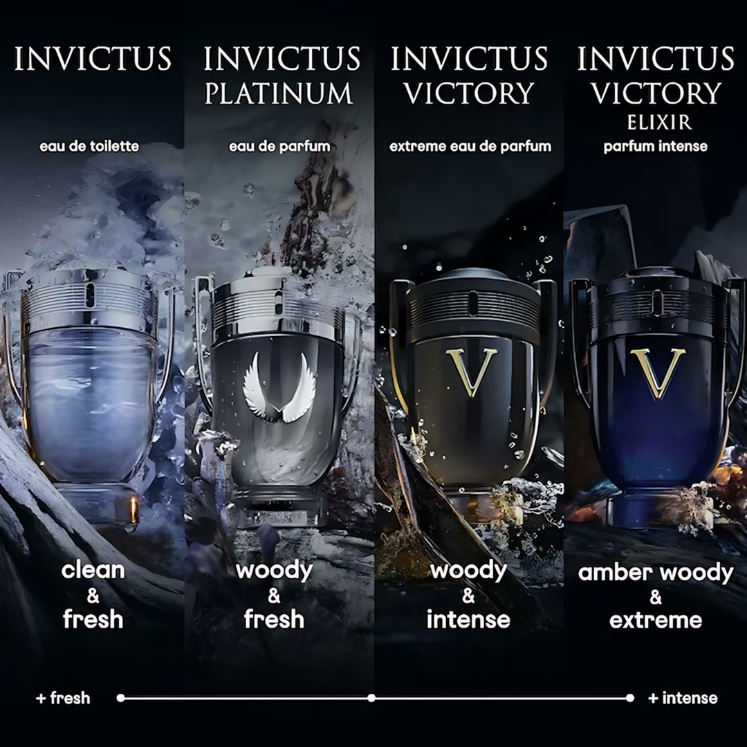 Paco Rabanne Invictus EDT For Men - HUNA