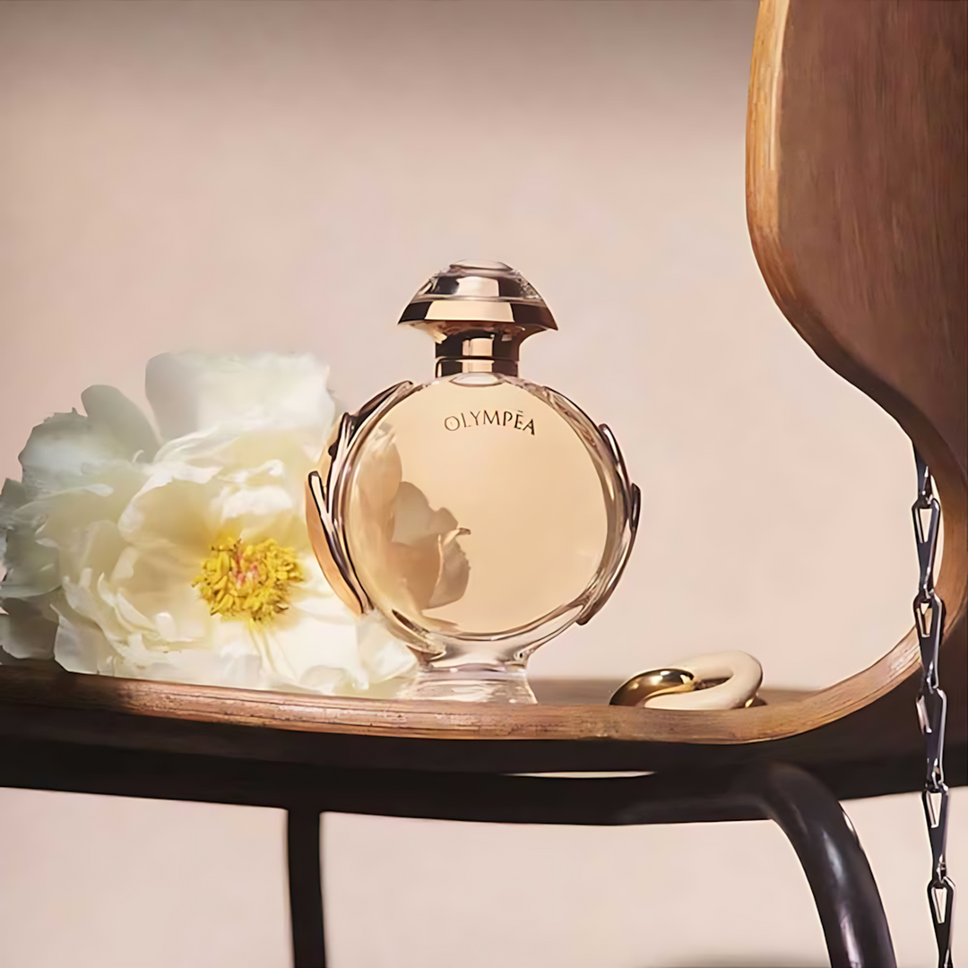 Paco Rabanne Olympea EDP for Women, a captivating modern divinity fragrance.