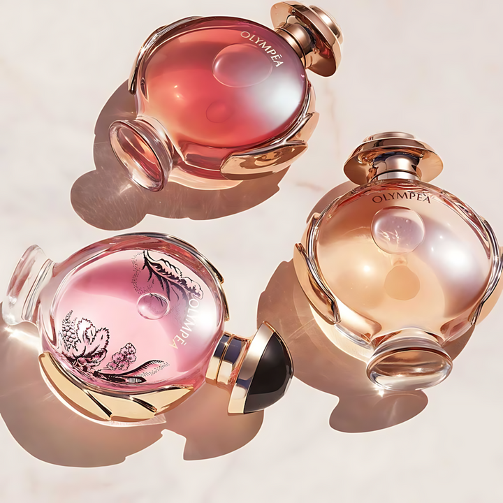 Paco Rabanne Olympea Blossom EDP for women, a radiant and sensual fragrance.